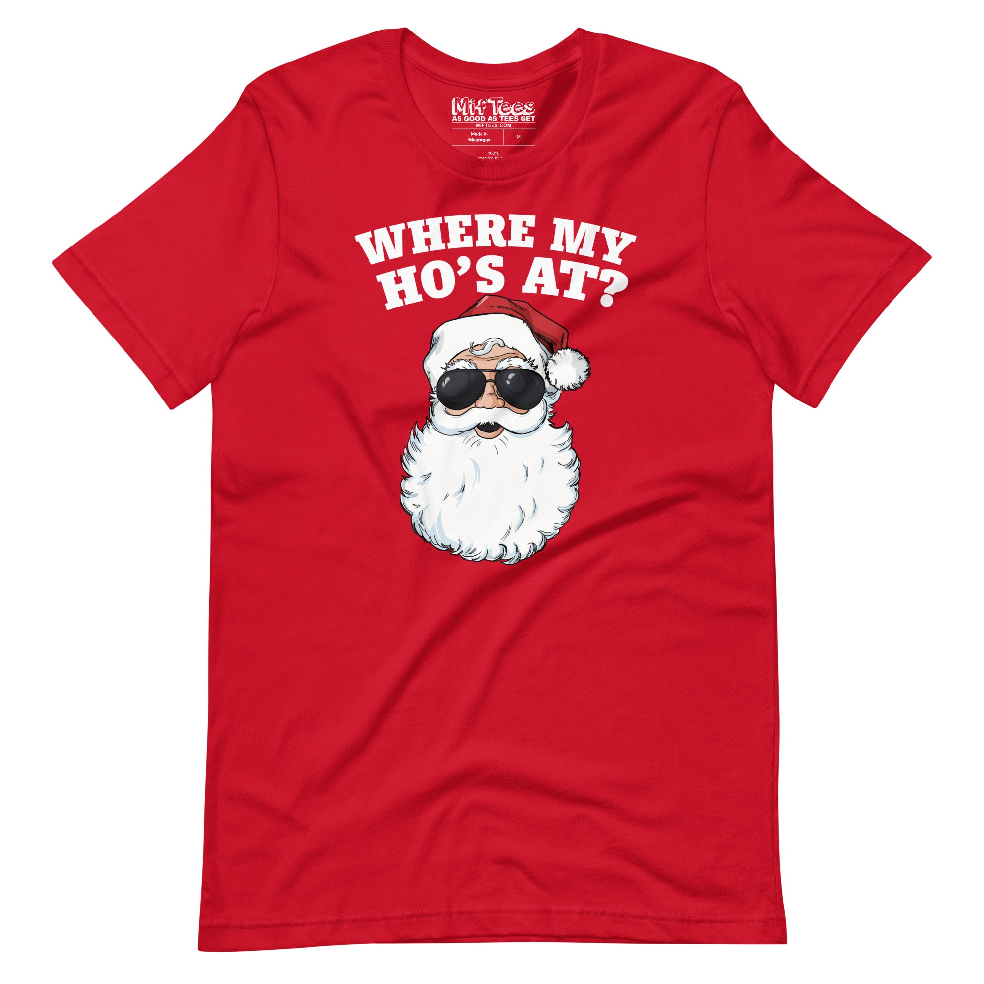 Santa Claus Where My Ho's At t-shirt