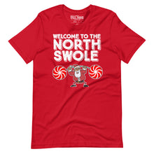 Load image into Gallery viewer, Welcome to the North Swole t-shirt
