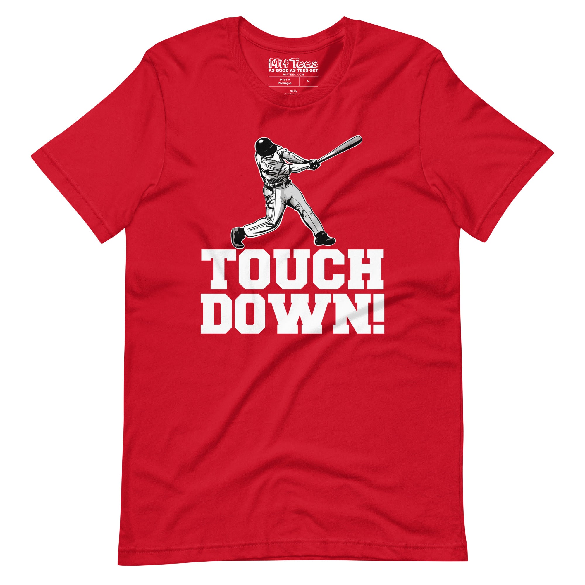 Baseball Touchdown t-shirt