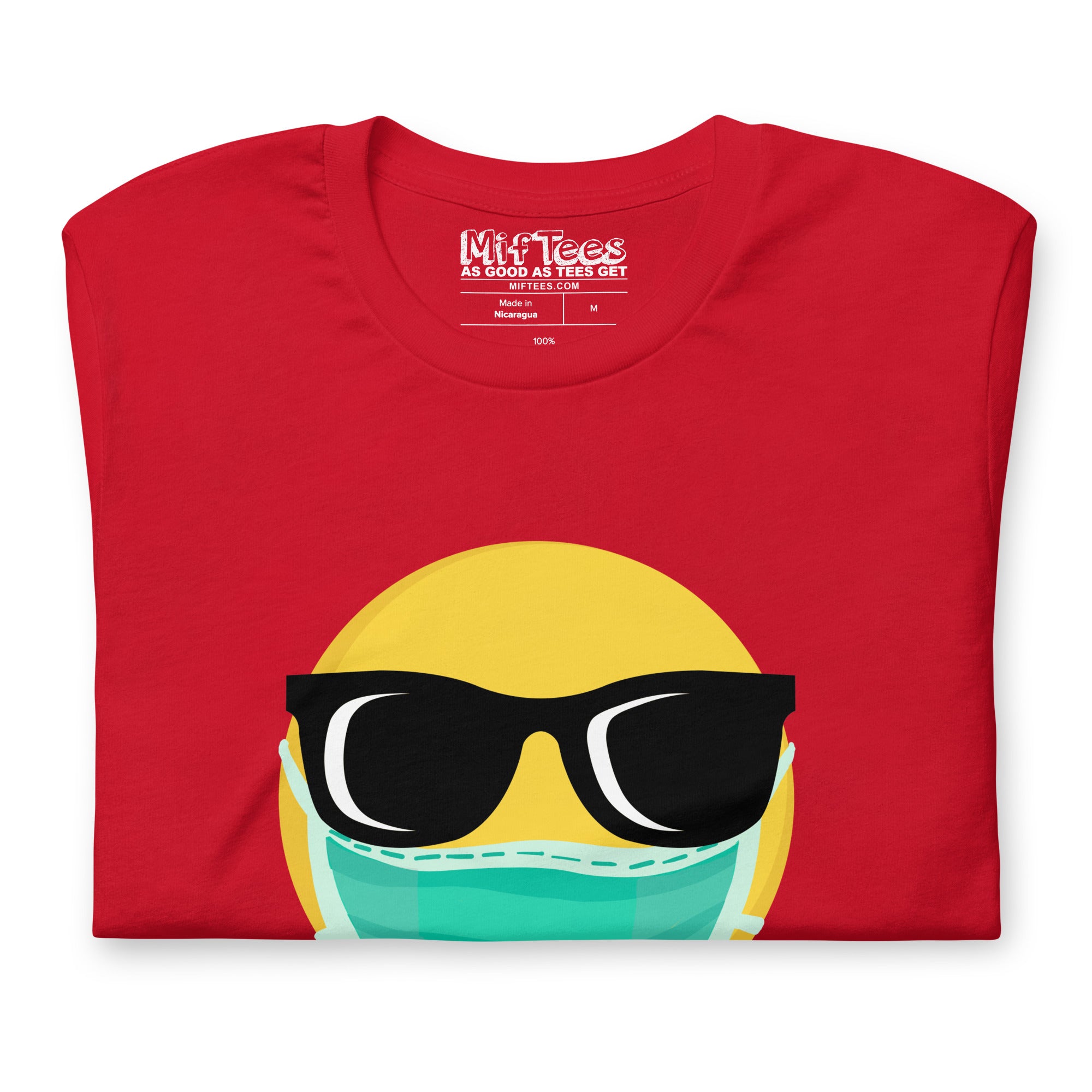 Quarantine facemask emoji  t-shirt