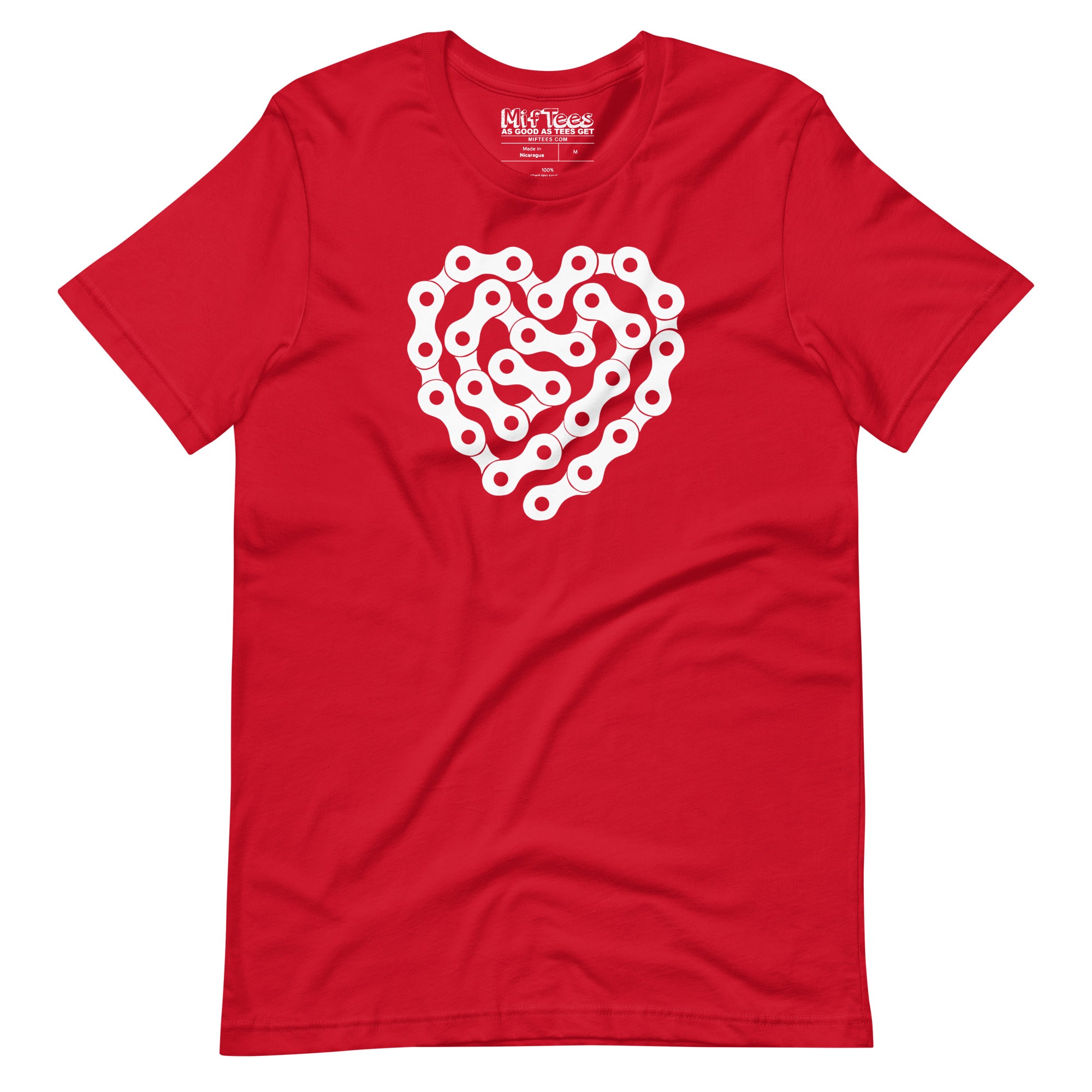 Bicycle Heart Chain t-shirt