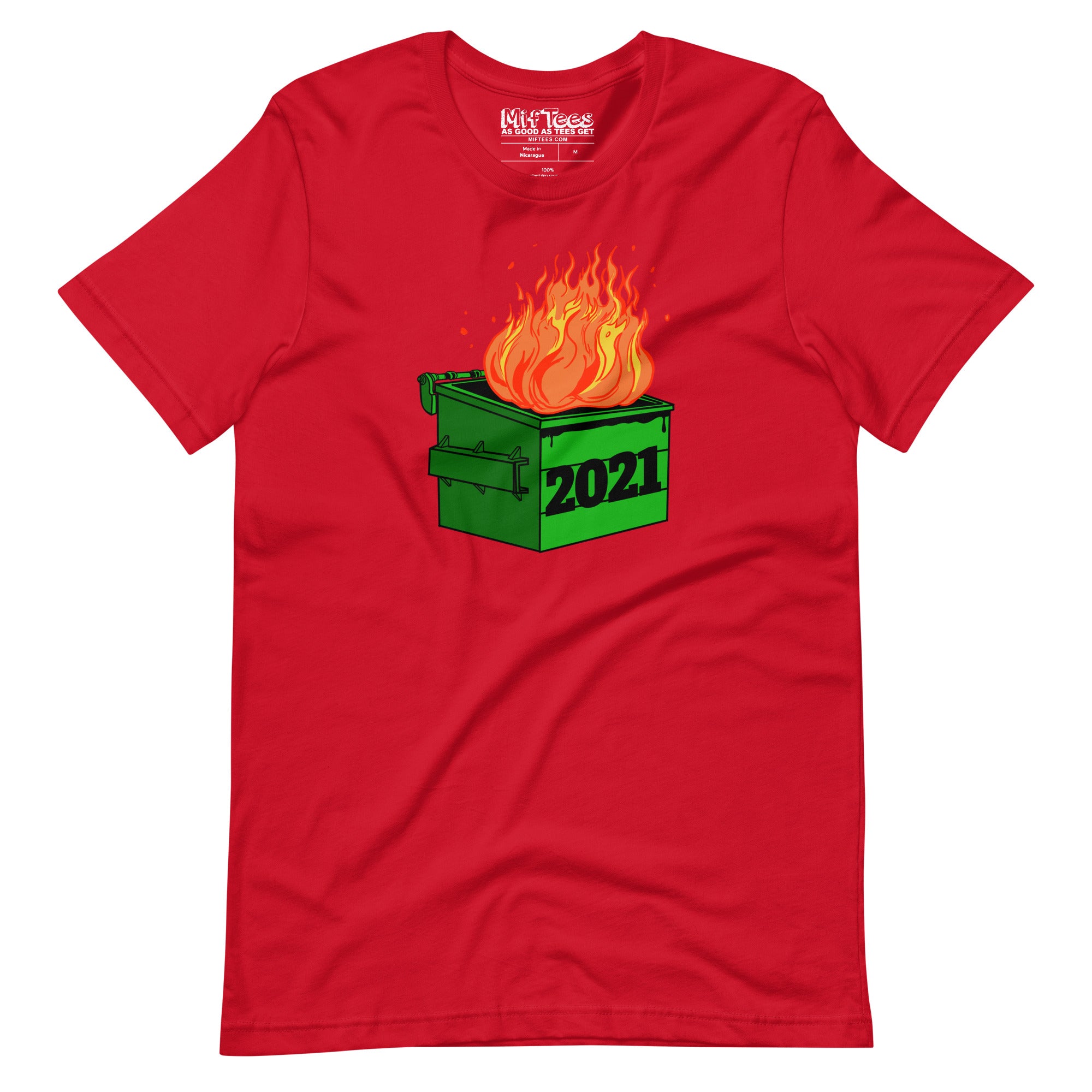 2021 Dumpster Fire t-shirt