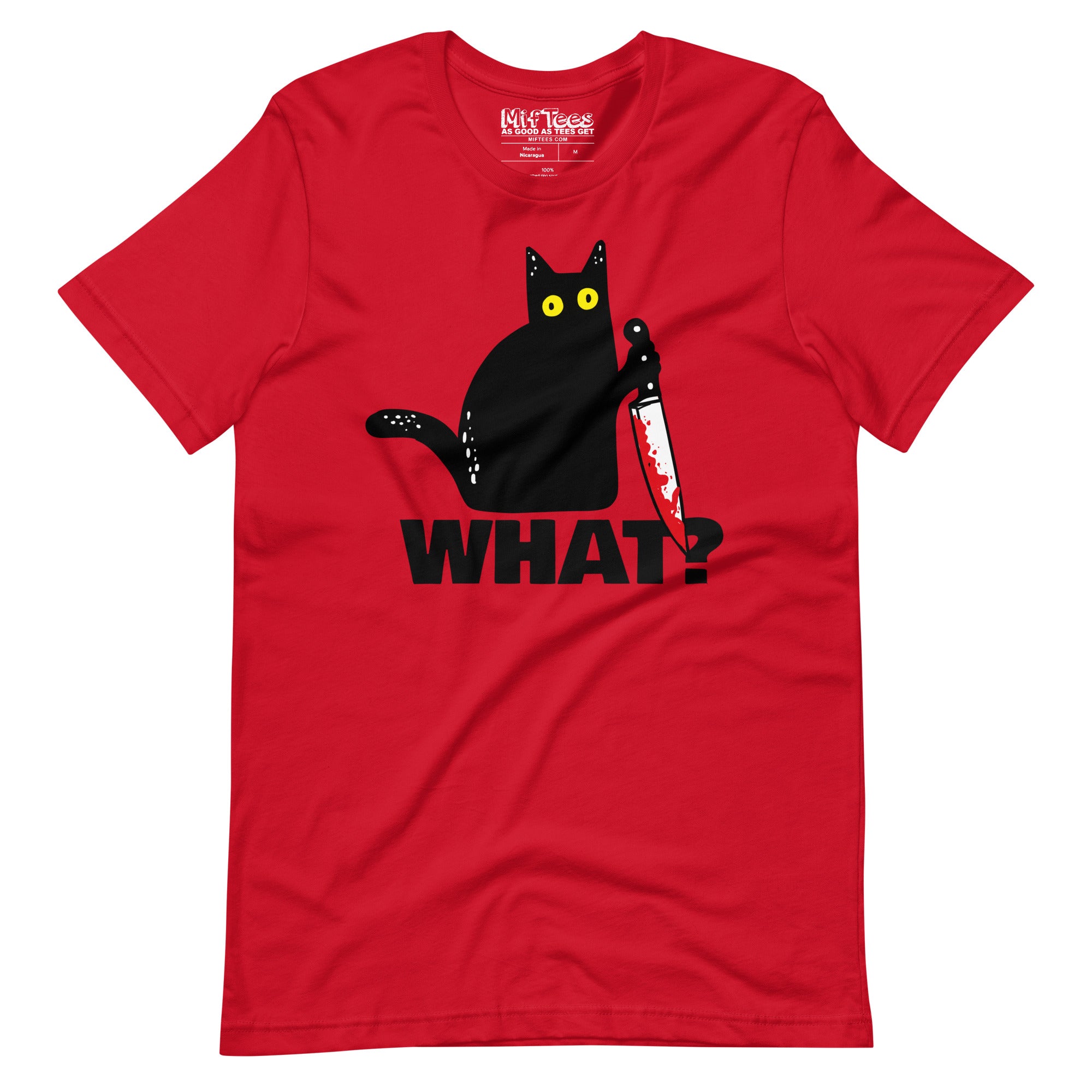 Murderous Black Cat t-shirt