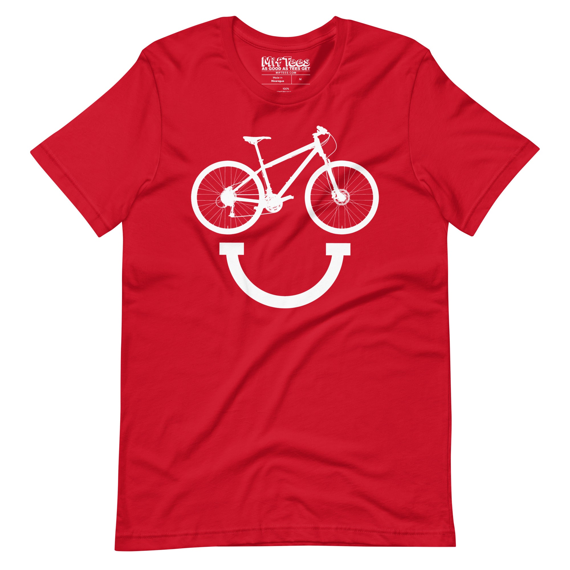 Smiley face Bike T-Shirt