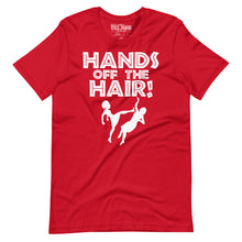 Load image into Gallery viewer, Hands off the Hair funny Afro Hands off the Hair T-Shirt
