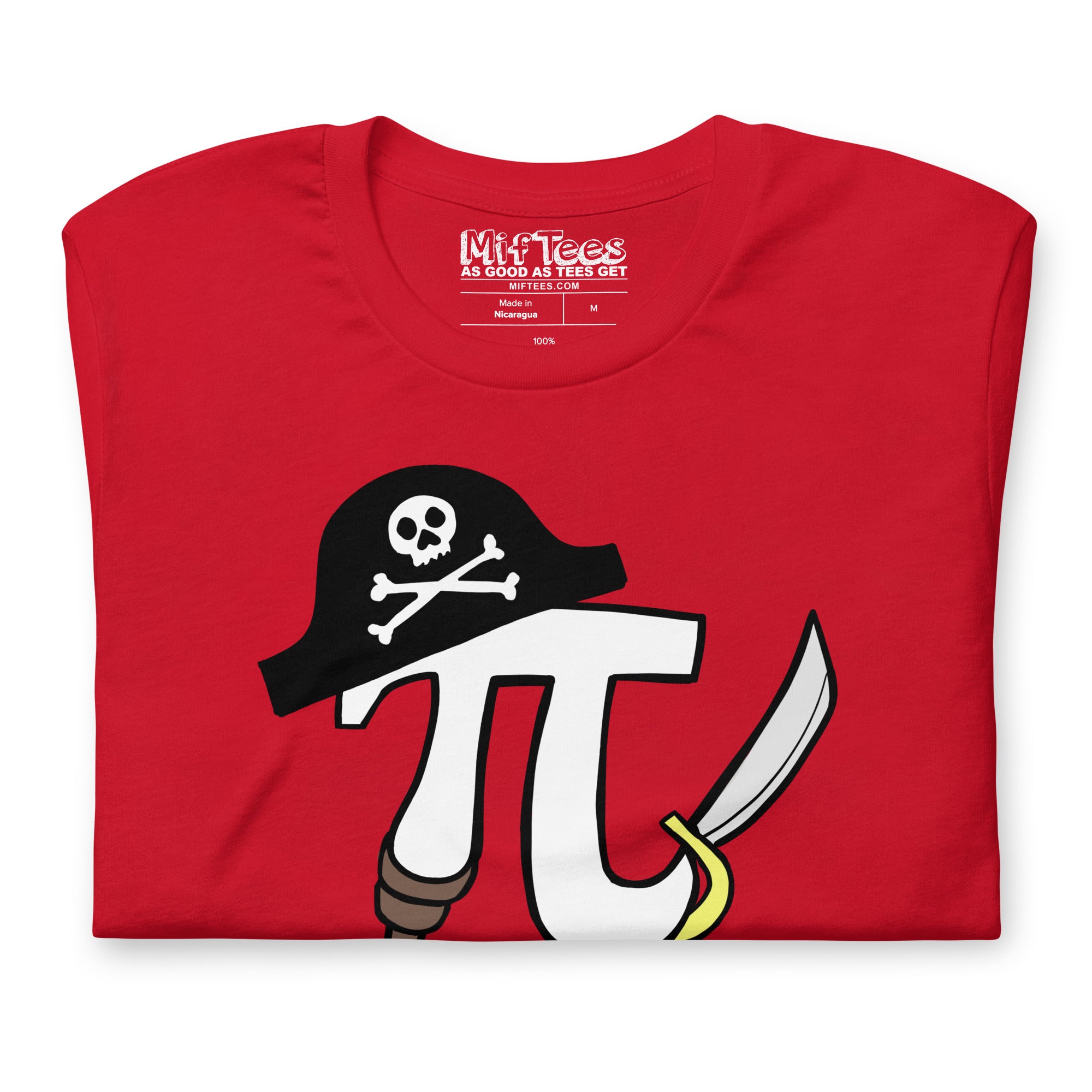 PIrate Pi funny Pirate Pi Math Pi Pun T-Shirt