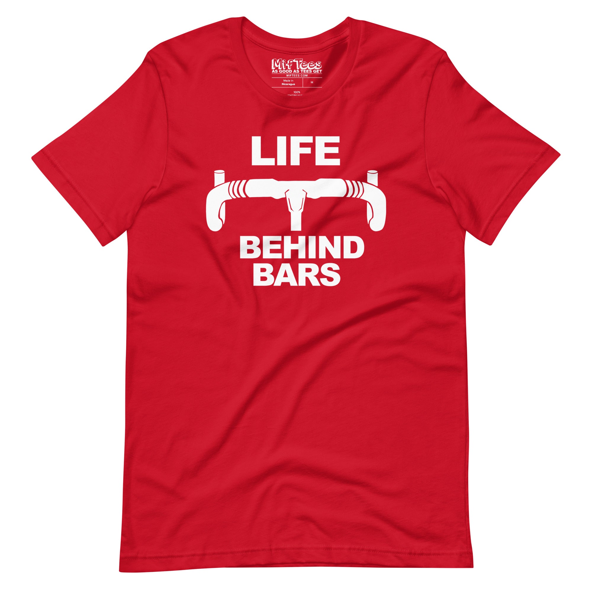 Life Behind Bars tee Funny Cycling T-Shirt