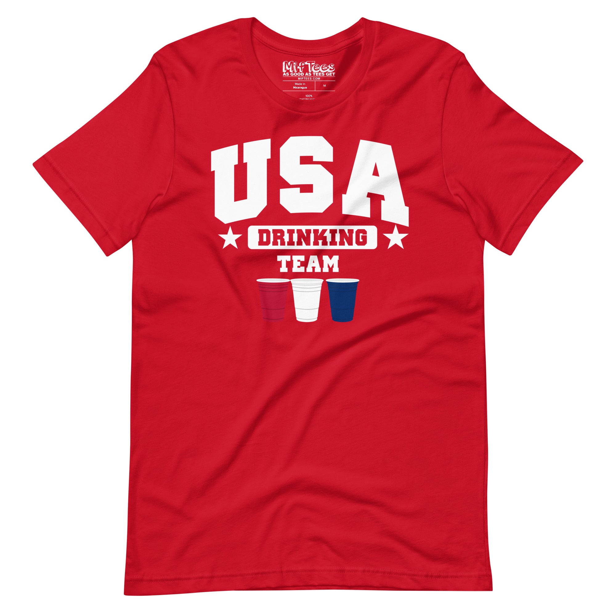 USA Beer Drinking Team t-shirt