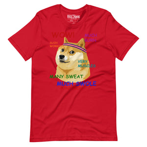 Very Fitness Doge Meme T-Shirt