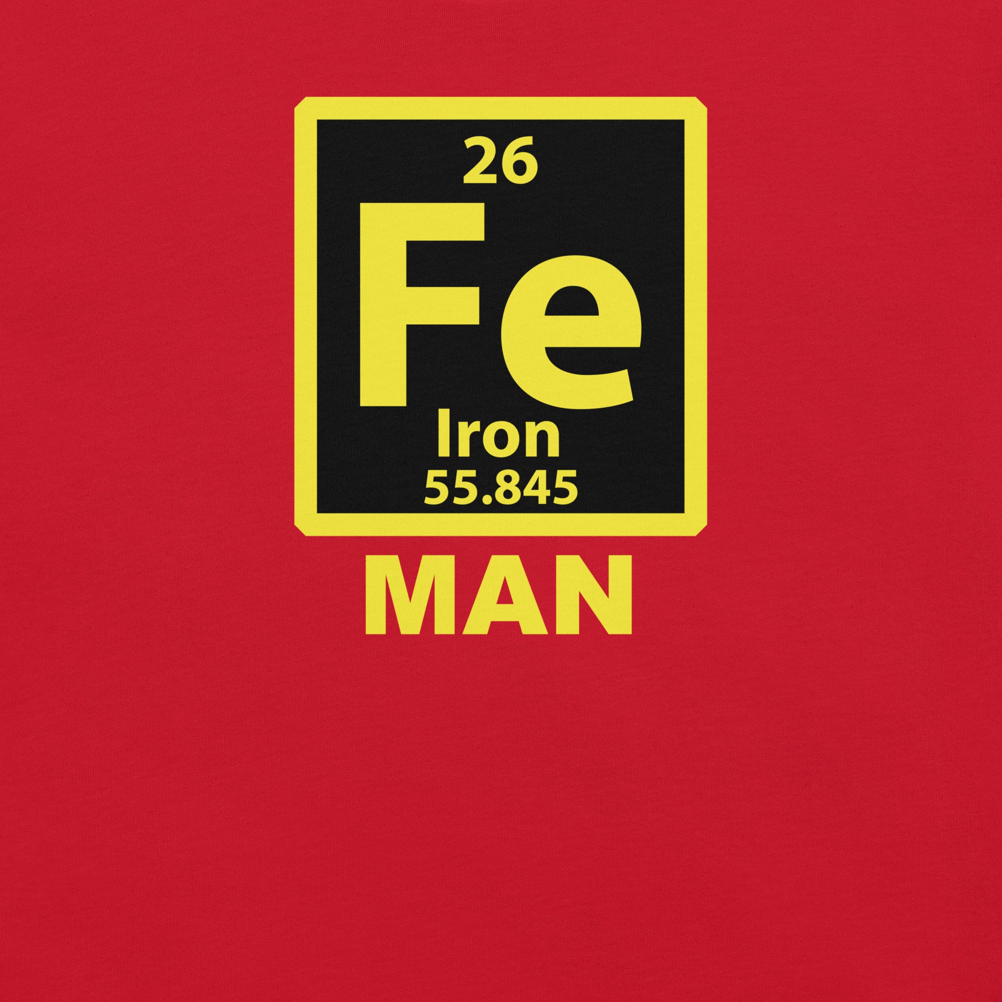 Iron Man (Fe) Chemistry t-shirt