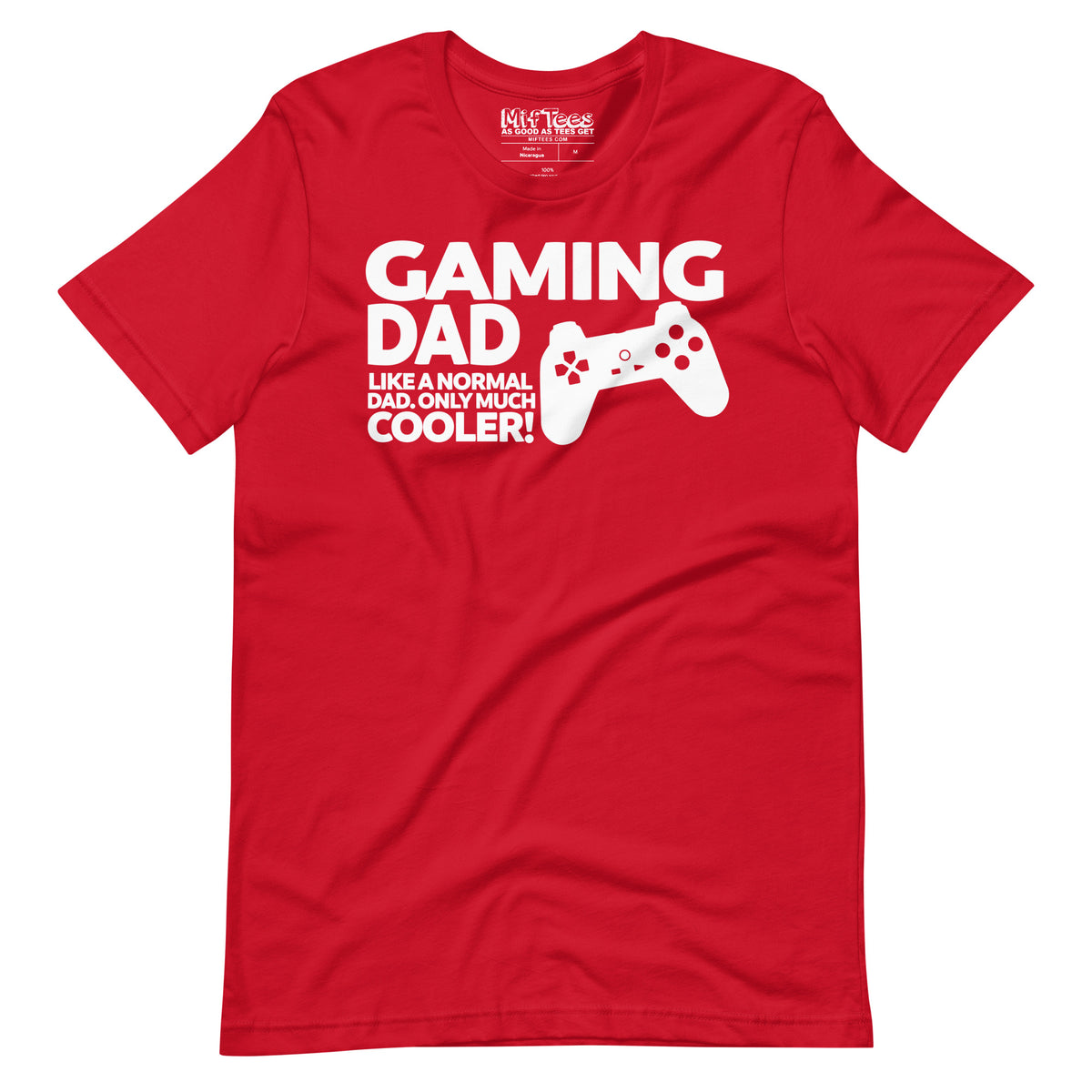 Gaming Dad like a normal dad only much cooler t-shirt