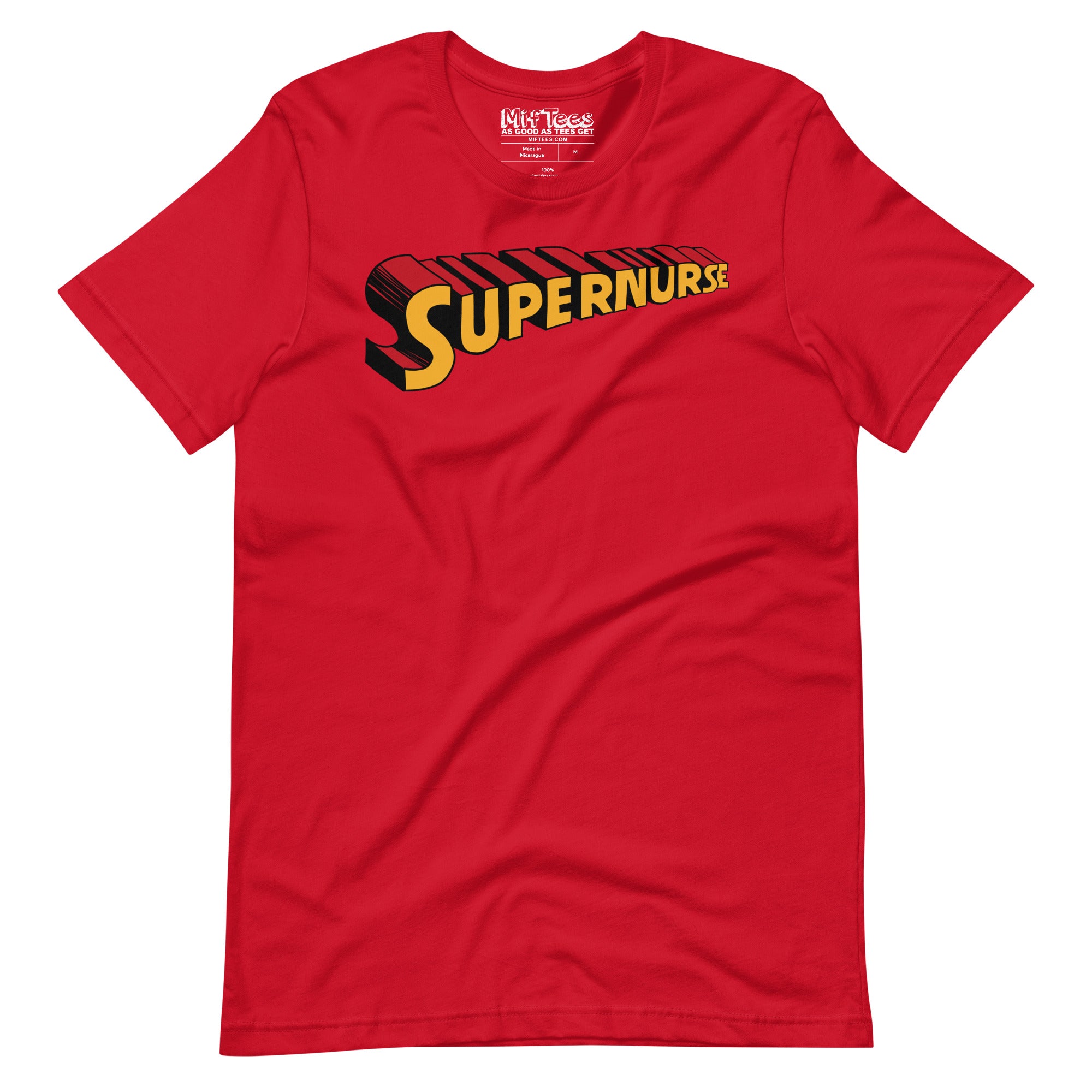 Superhero Nurse SuperNurse  t-shirt