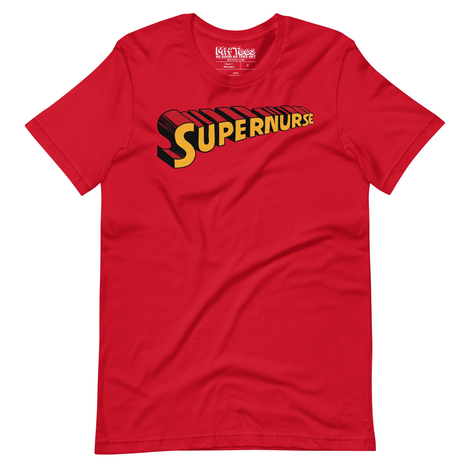 Superhero Nurse SuperNurse t-shirt Red XS - Main Image