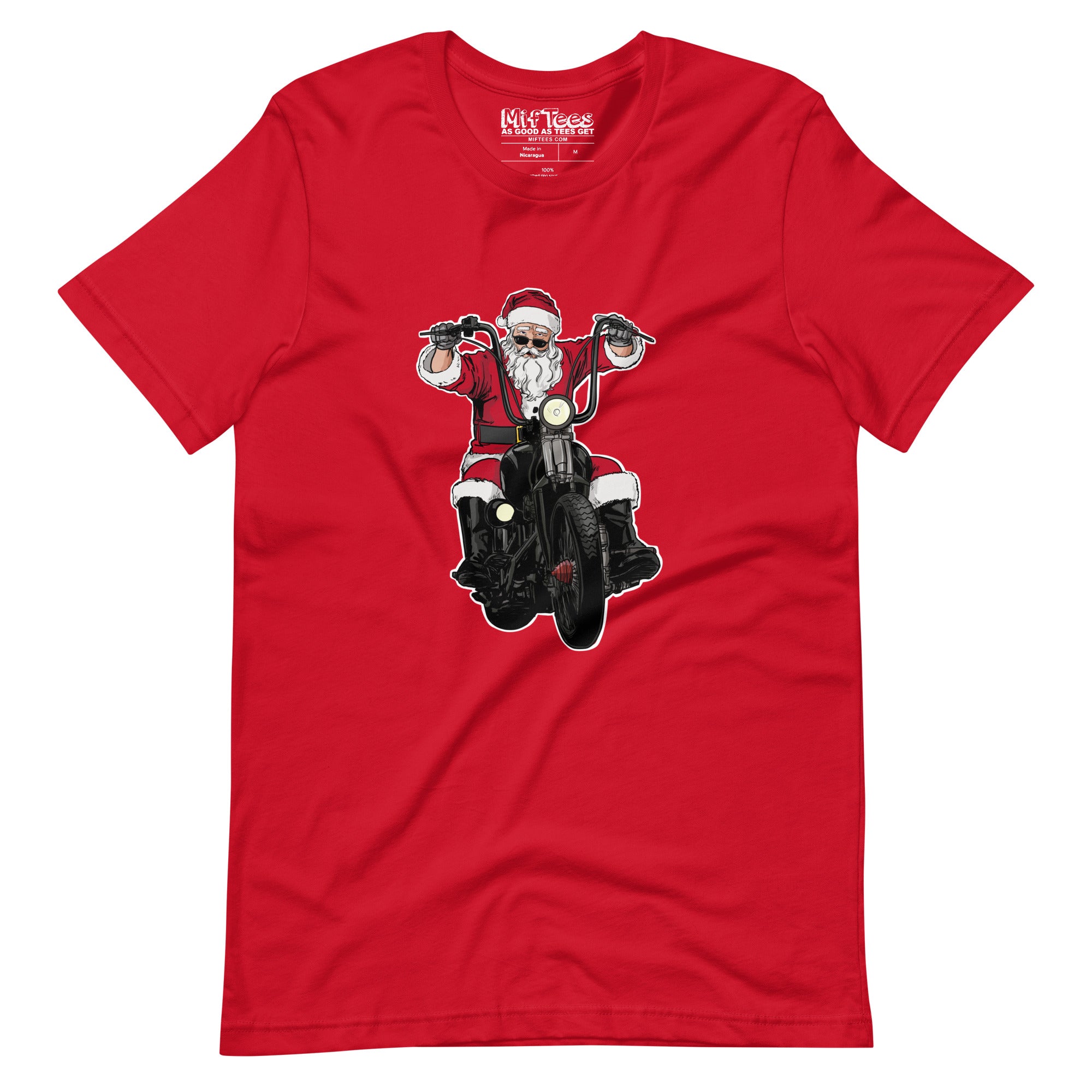 Biker Santa t-shirt