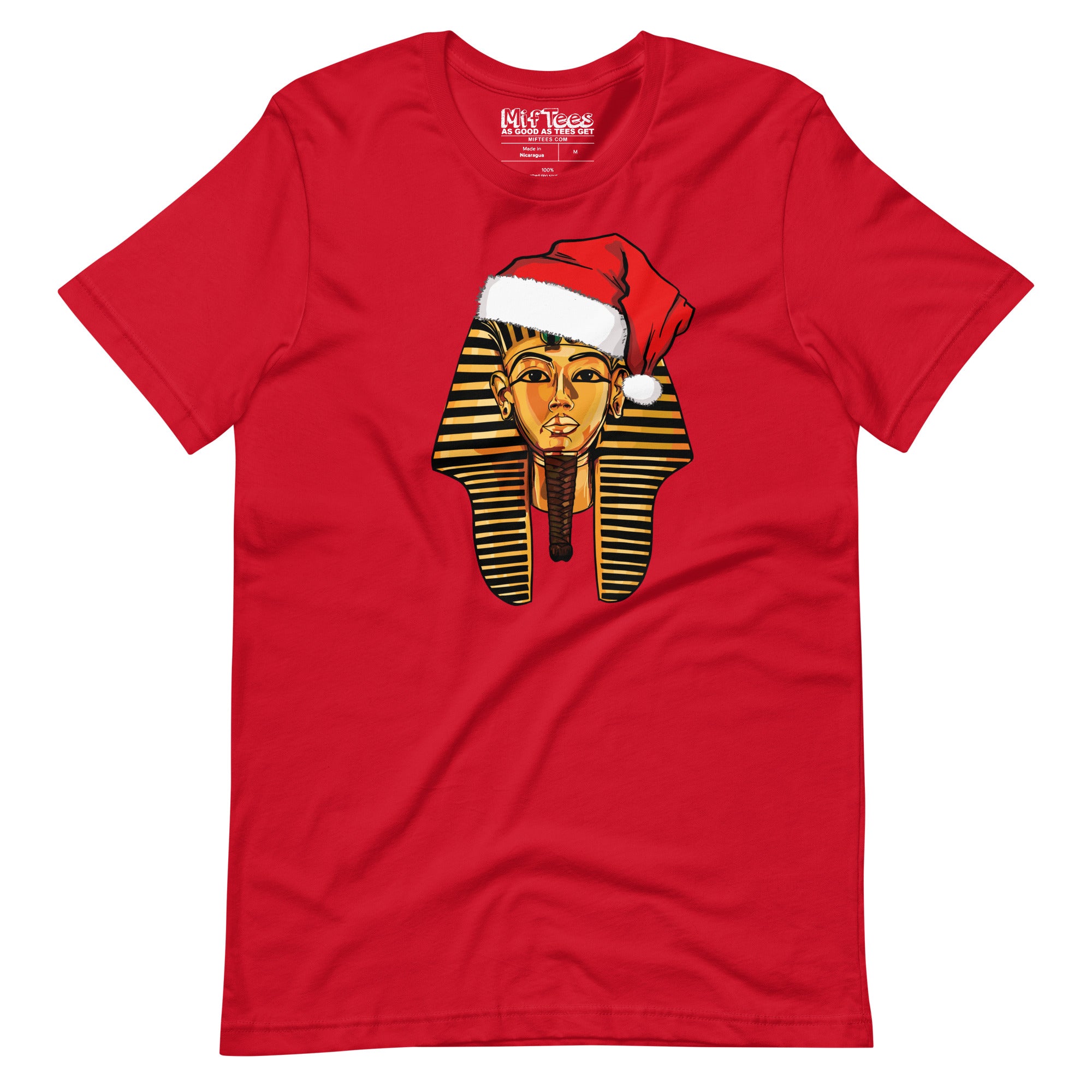 King Tut Santa t-shirt