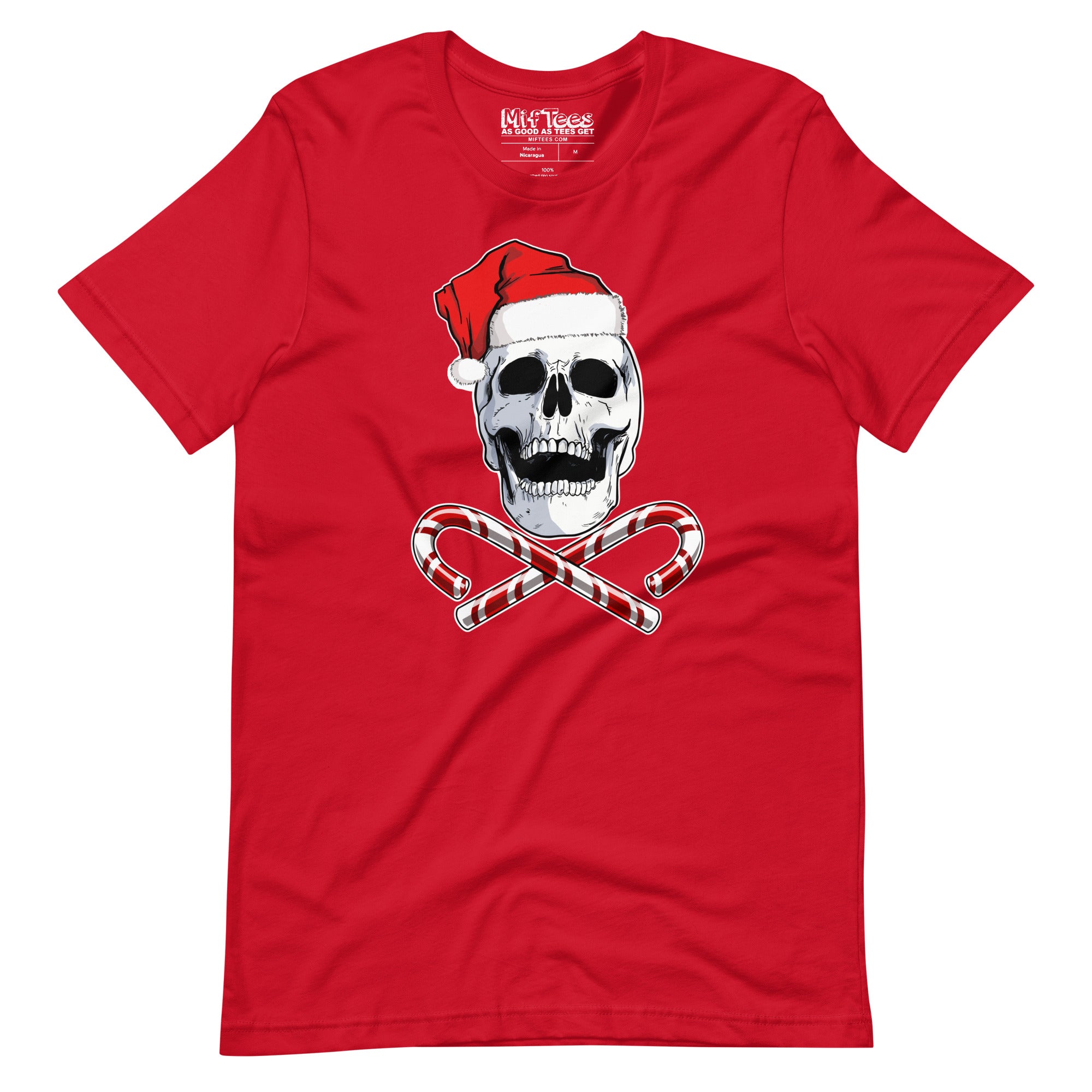 Santa Skull and Bones t-shirt