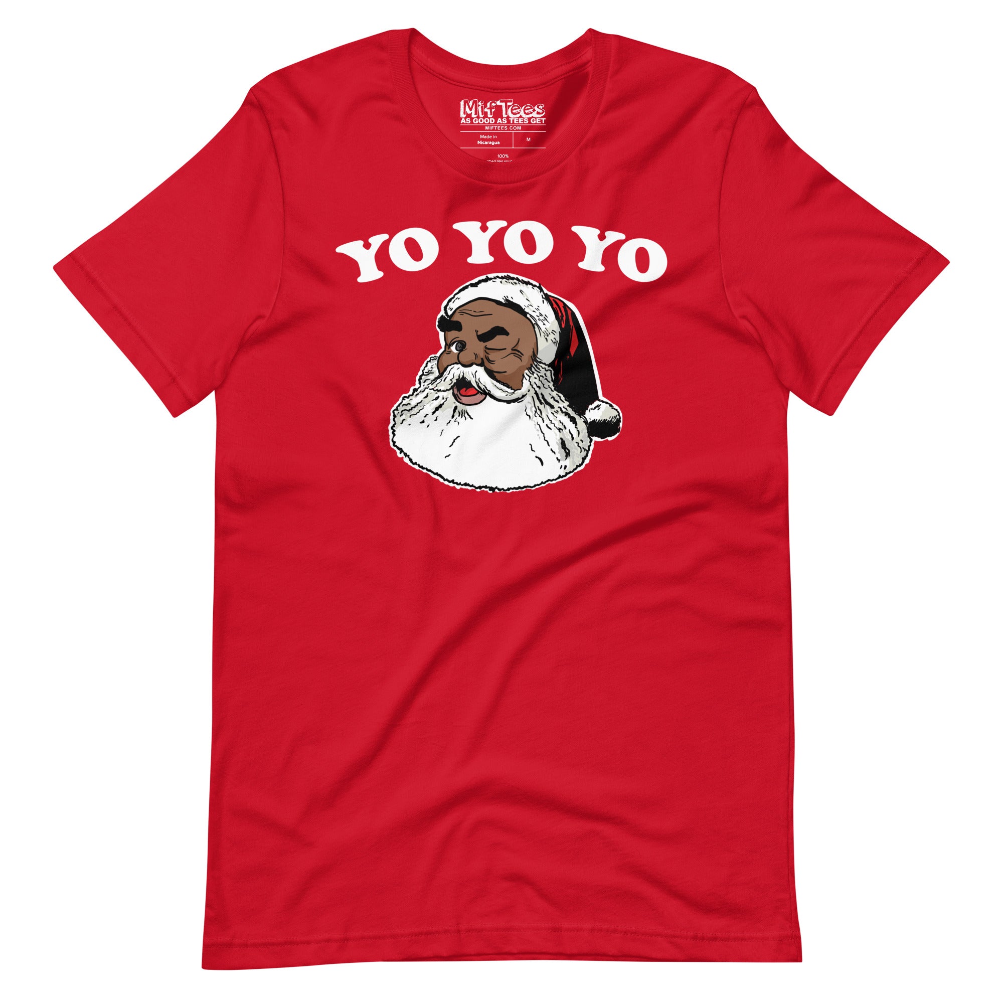 Yo Yo Yo Black Santa Claus t-shirt