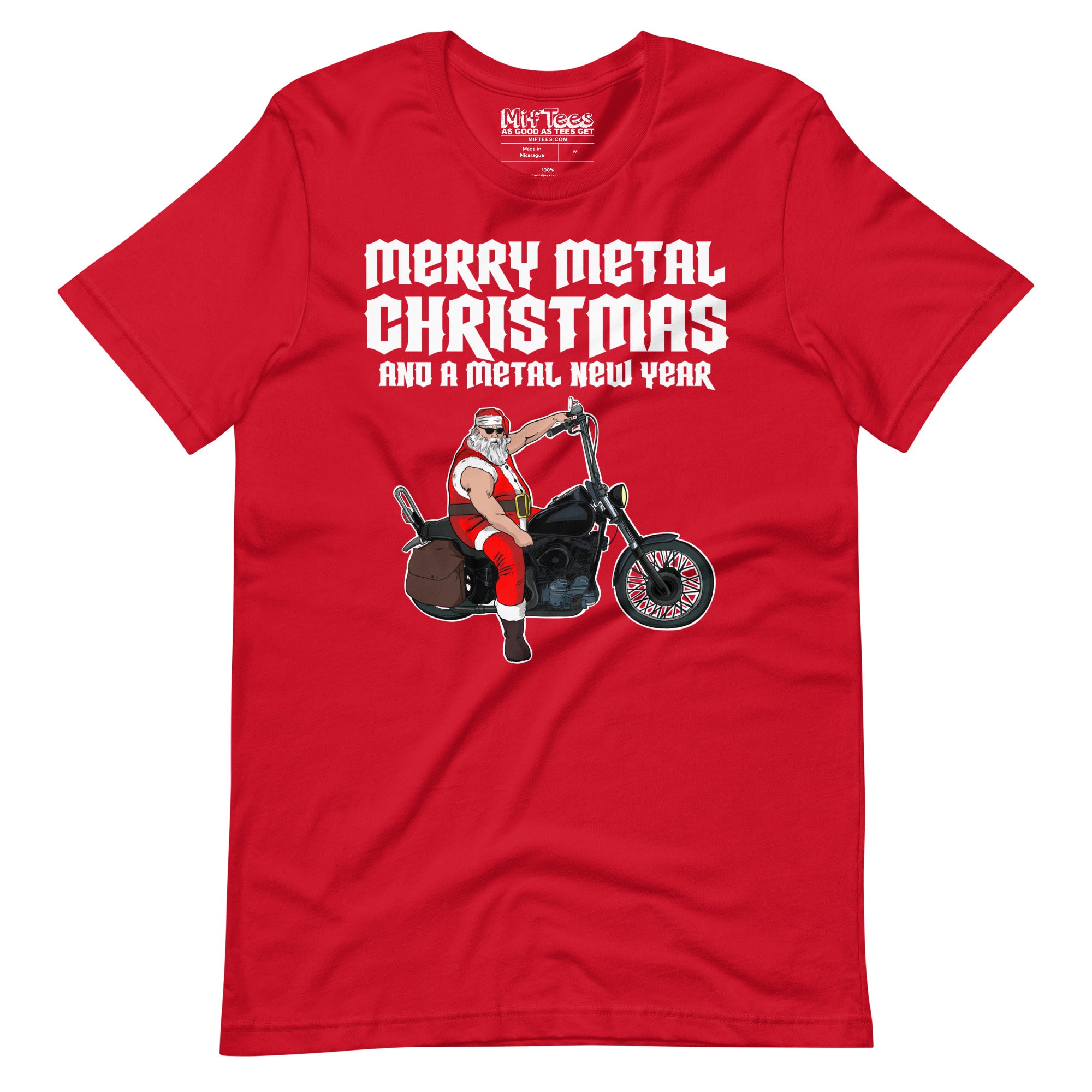 Merry Metal Christmas and Metal New Year t-shirt