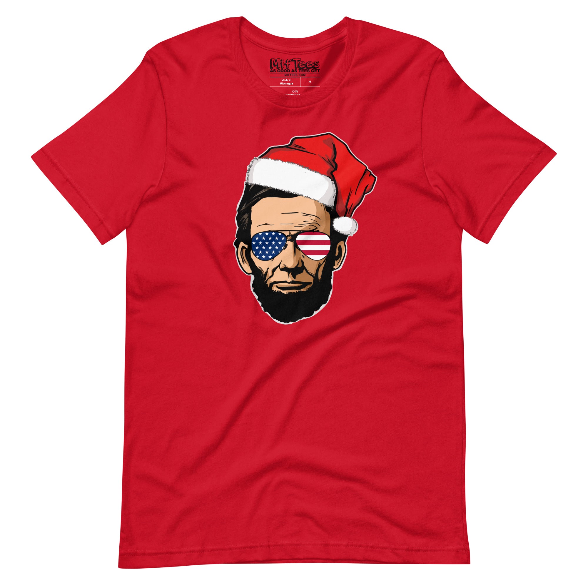 Abraham Lincoln Christmas t-shirt