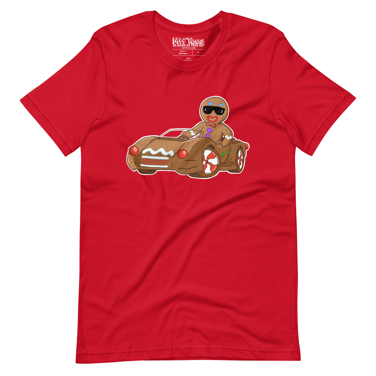 Gingerbread Man Cruisin’ t-shirt