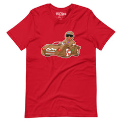 Gingerbread Man with Gingerbread Car t-shirt