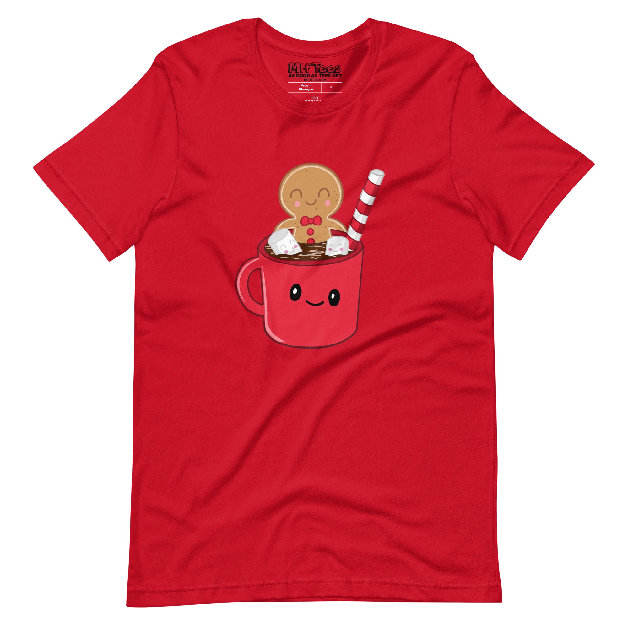 Gingerbread Man Hot Cocoa Spa t-shirt