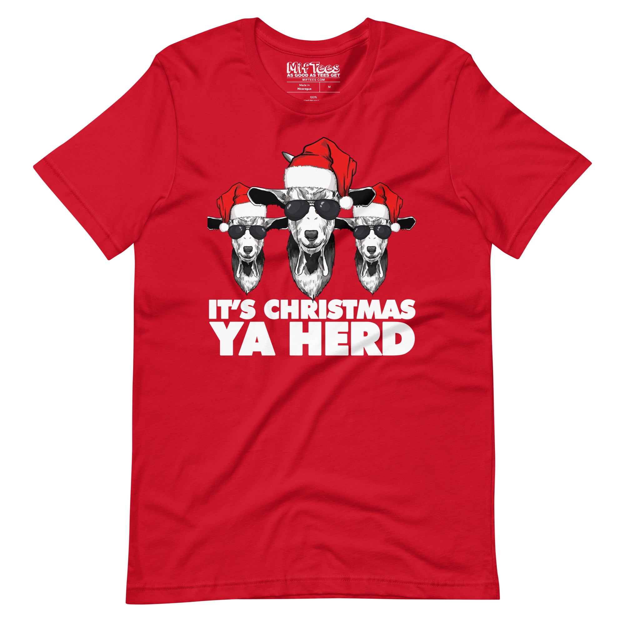 It's Christmas Ya Herd t-shirt