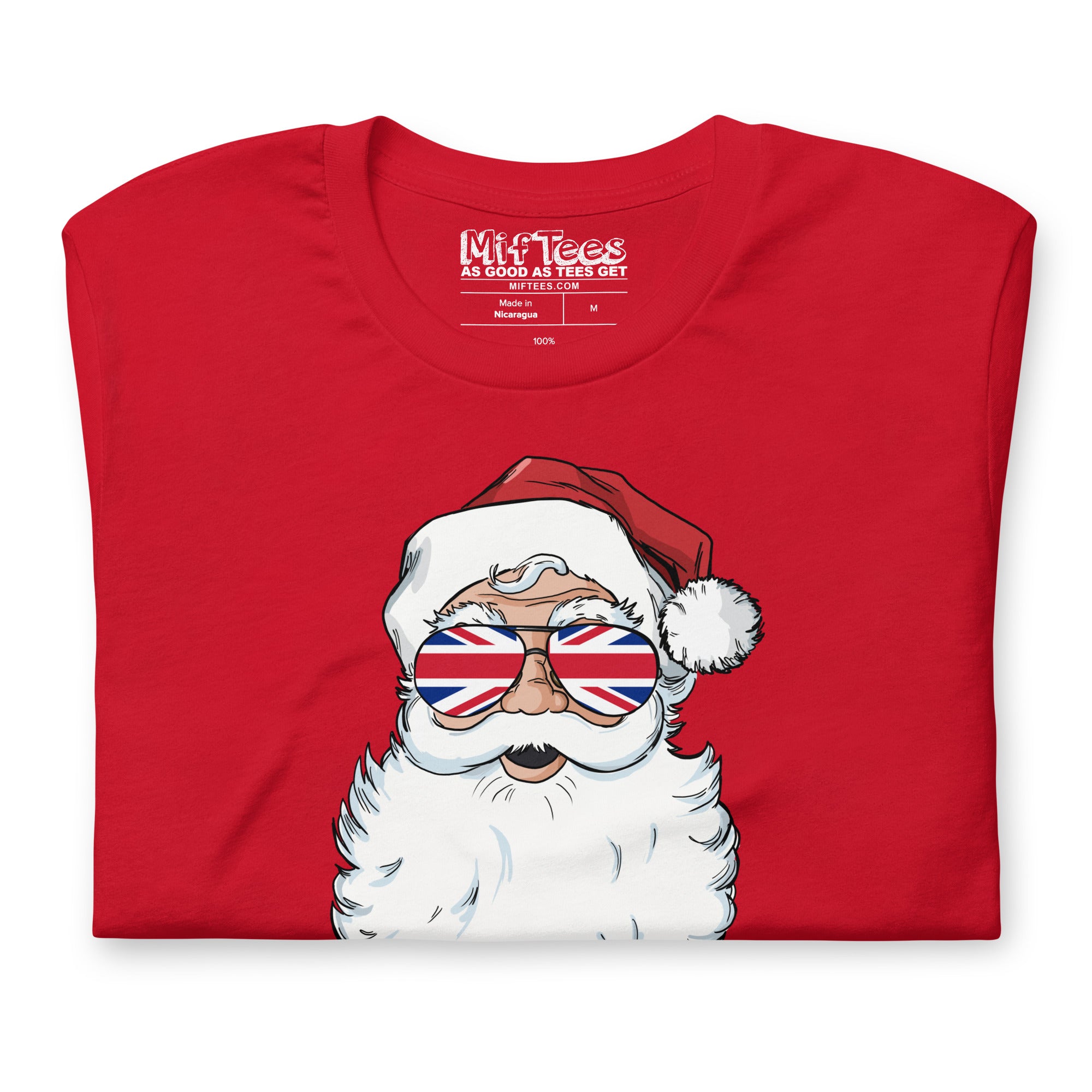 British Santa Claus t-shirt