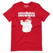 Load image into Gallery viewer, The Abdominal Snowman t-shirt
