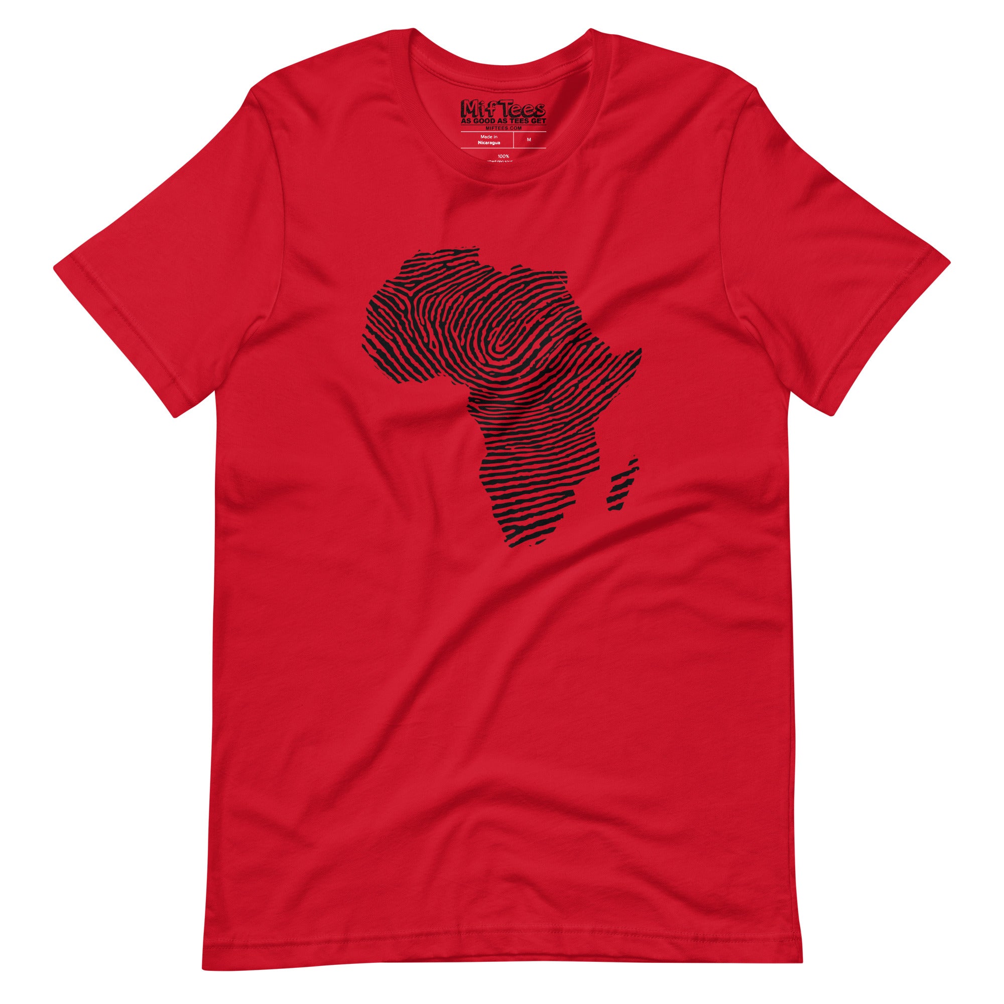 Africa DNA Fingerprint t-shirt