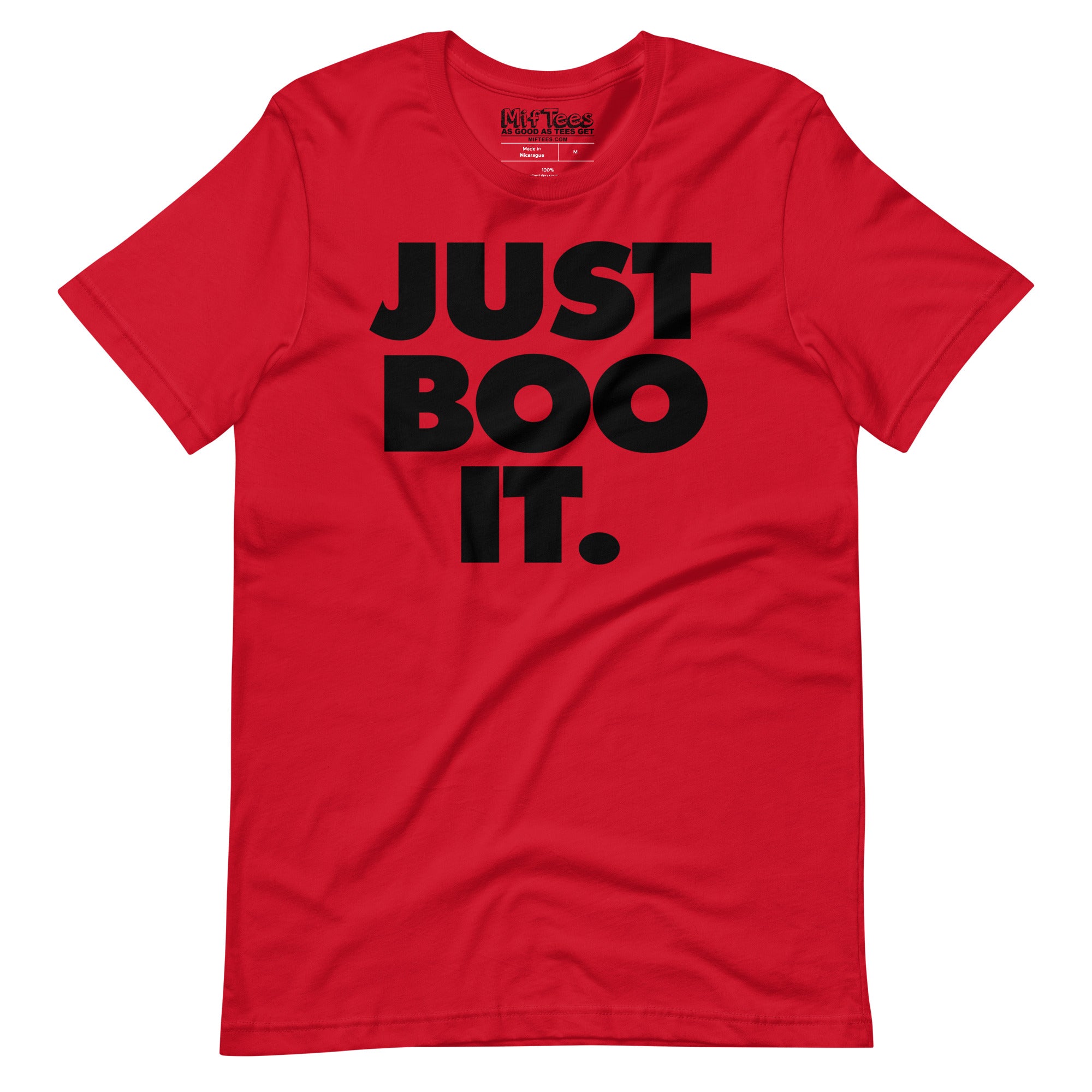 Just Boo It Funny Halloween T-Shirt