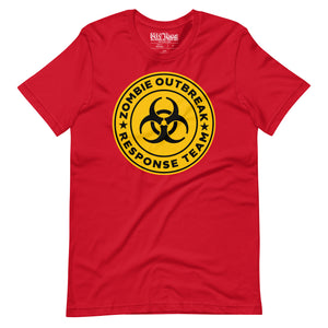 Yellow Zombie Outbreak Response Team T-Shirt