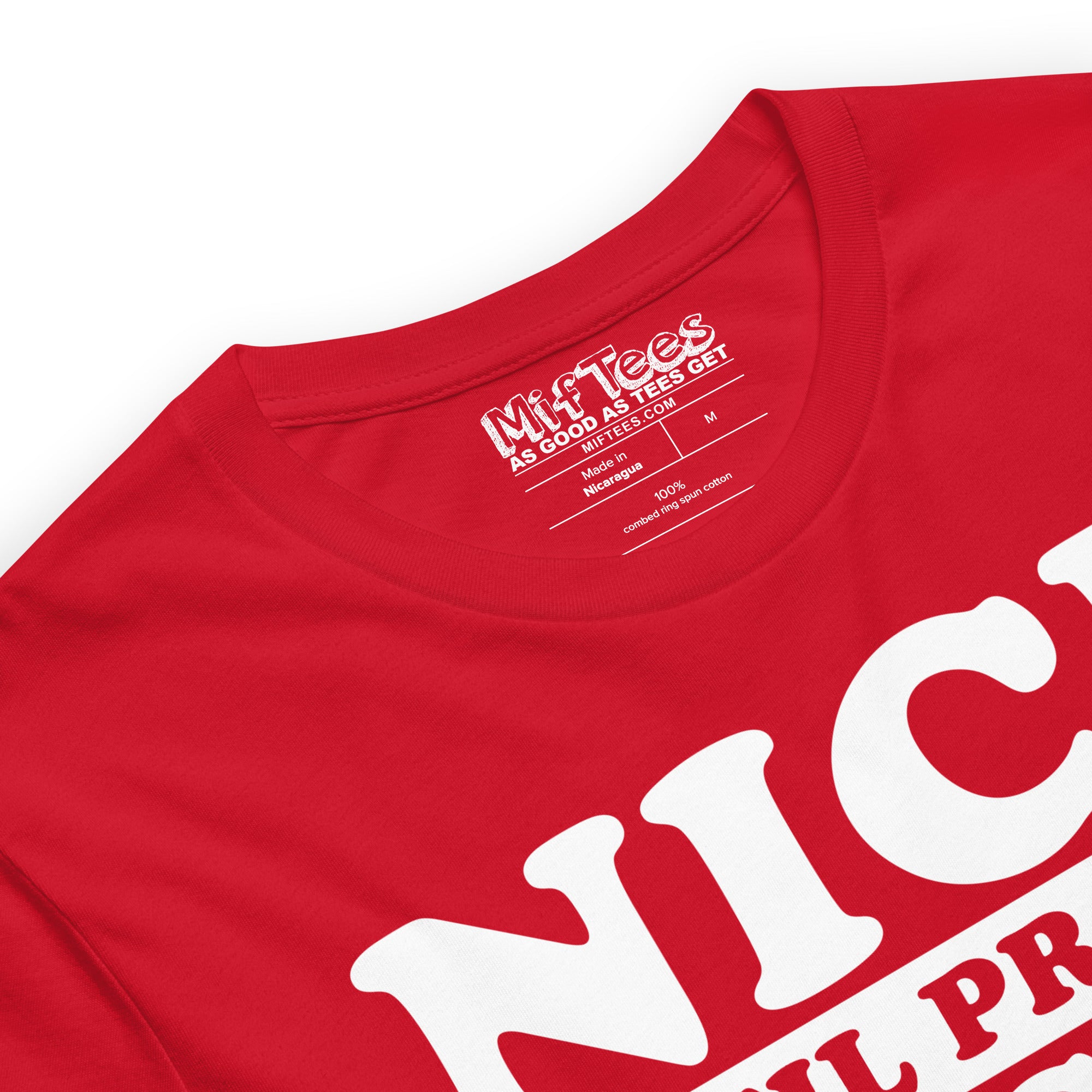 Nice Until Proven Naughty t-shirt