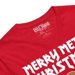 Metal Christmas Gingerbread Man t-shirt