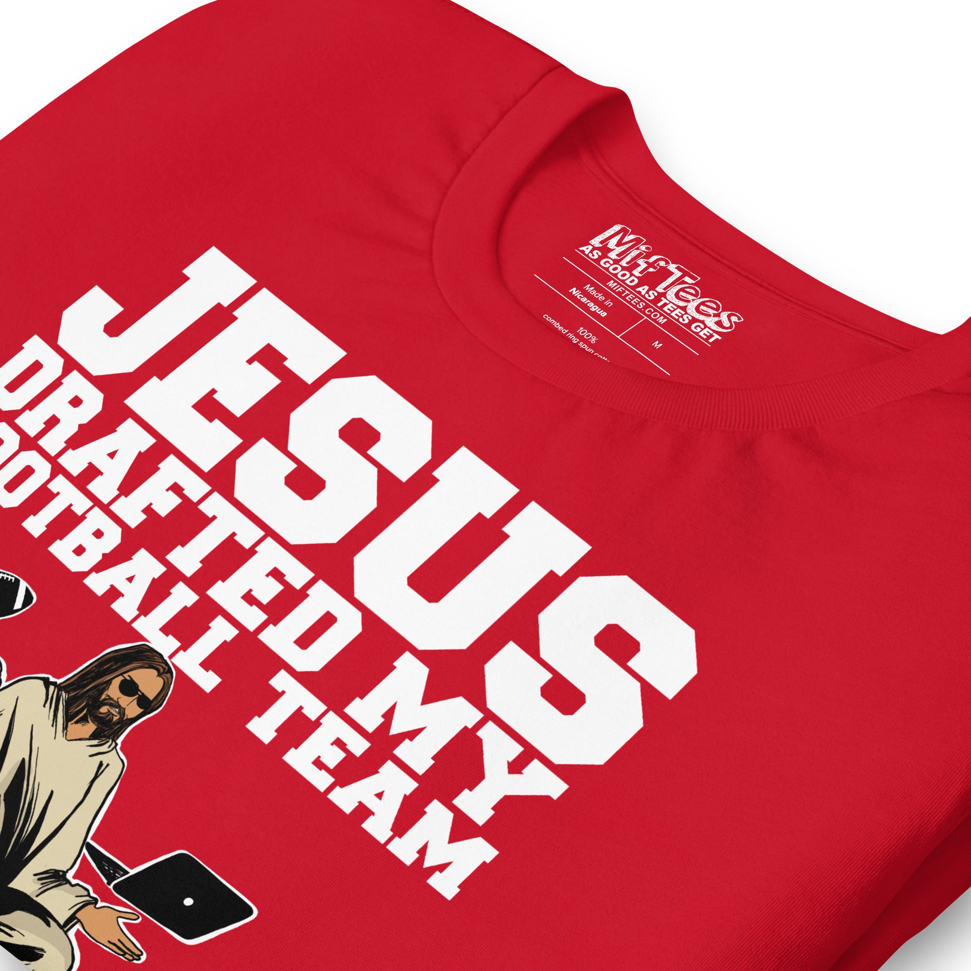 Fantasy Football Jesus Drafted My Football Team t-shirt