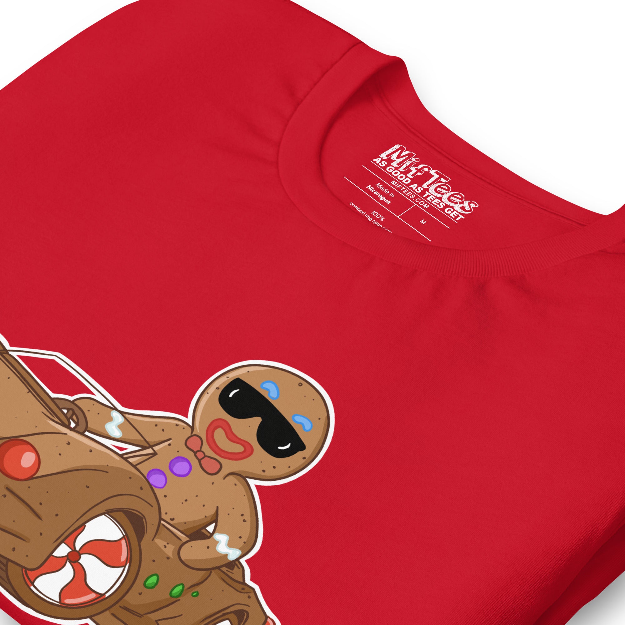 Gingerbread Man with Gingerbread Car t-shirt