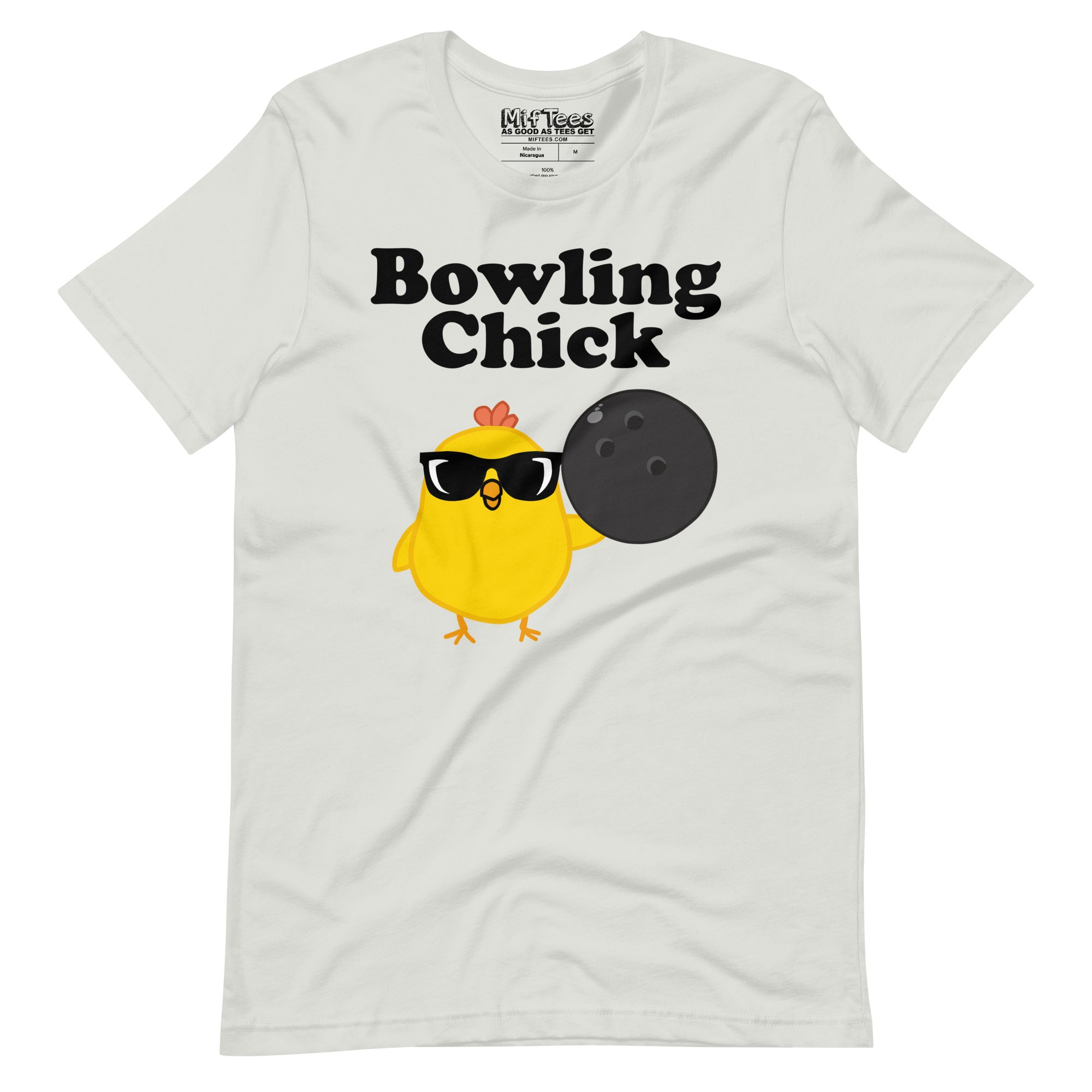 Bowling Chick with Sunglasses t-shirt