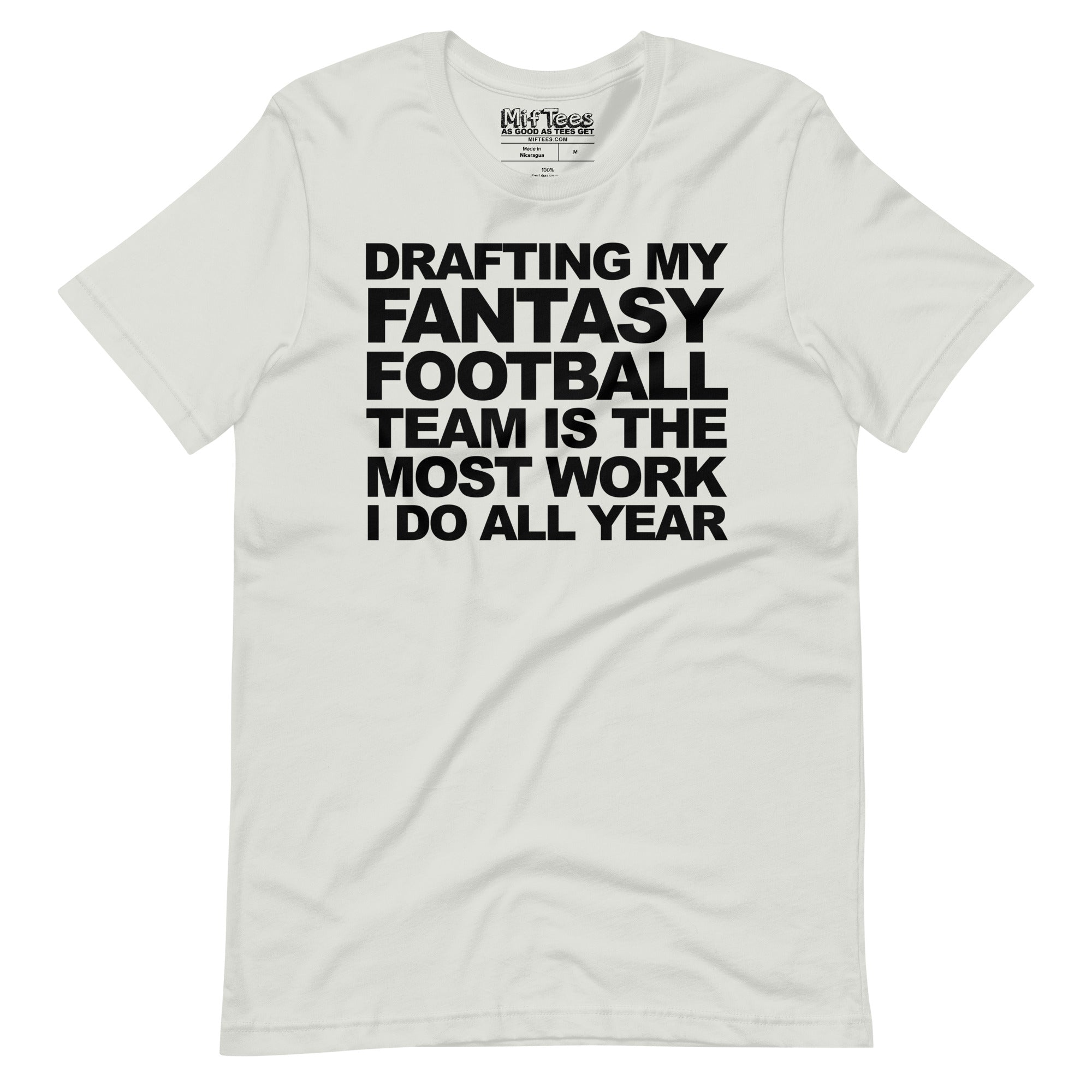 Drafting My Fantasy Football Team t-shirt