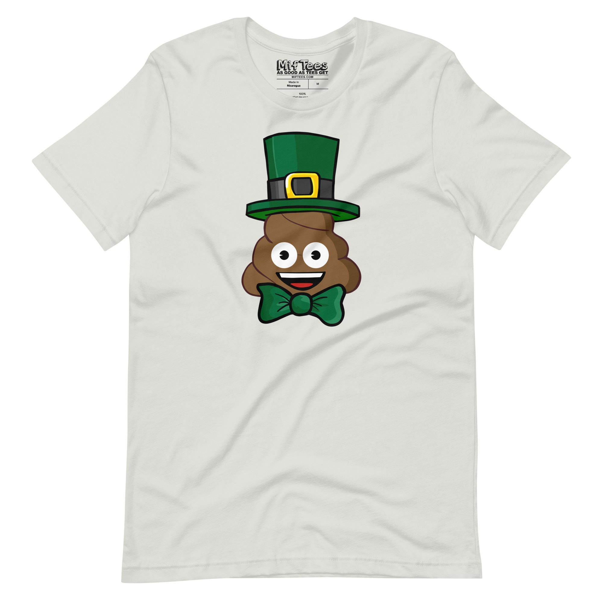 St Patrick's Day Poop funny St patricks day poop emoji T-Shirt