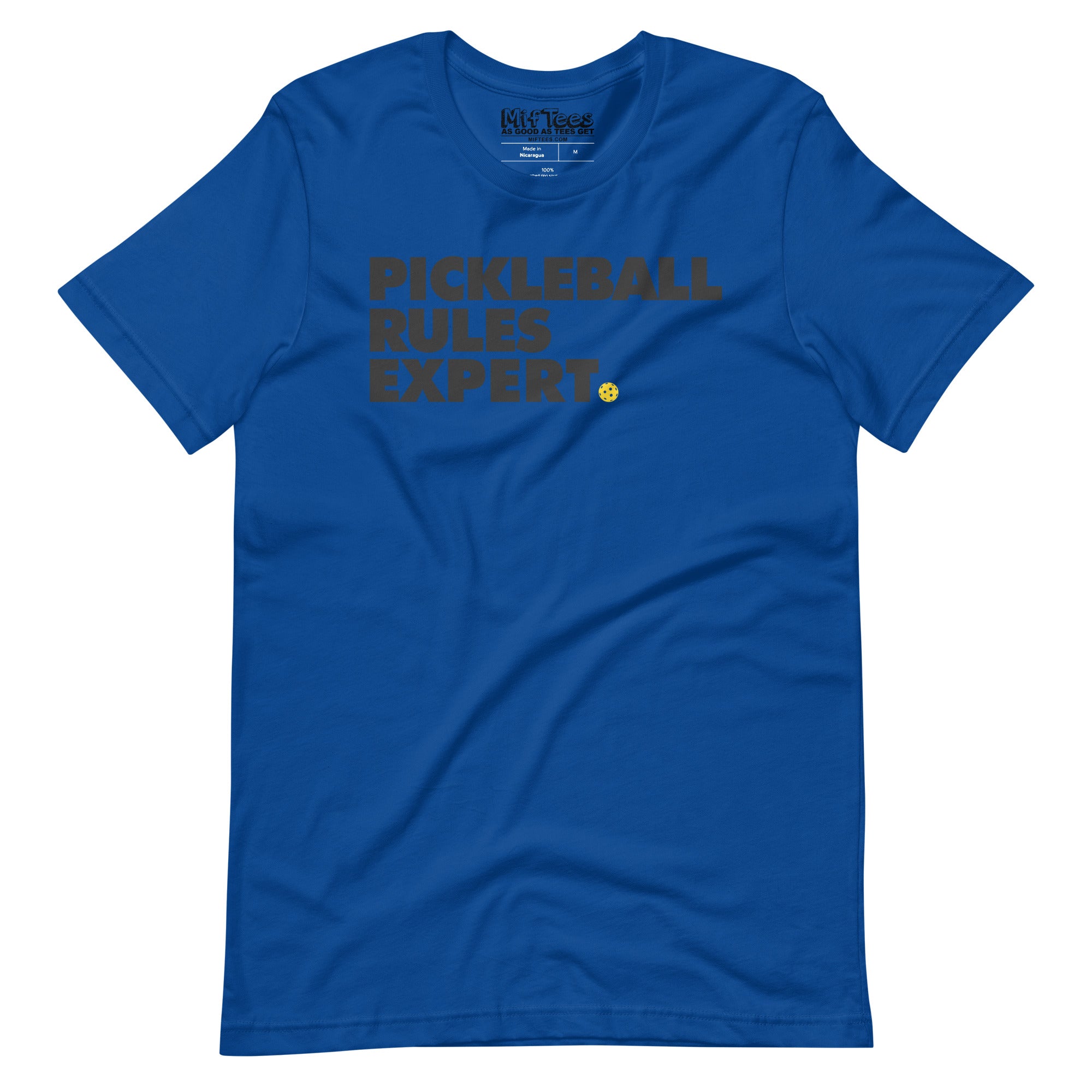 Pickleball Rules Expert t-shirt