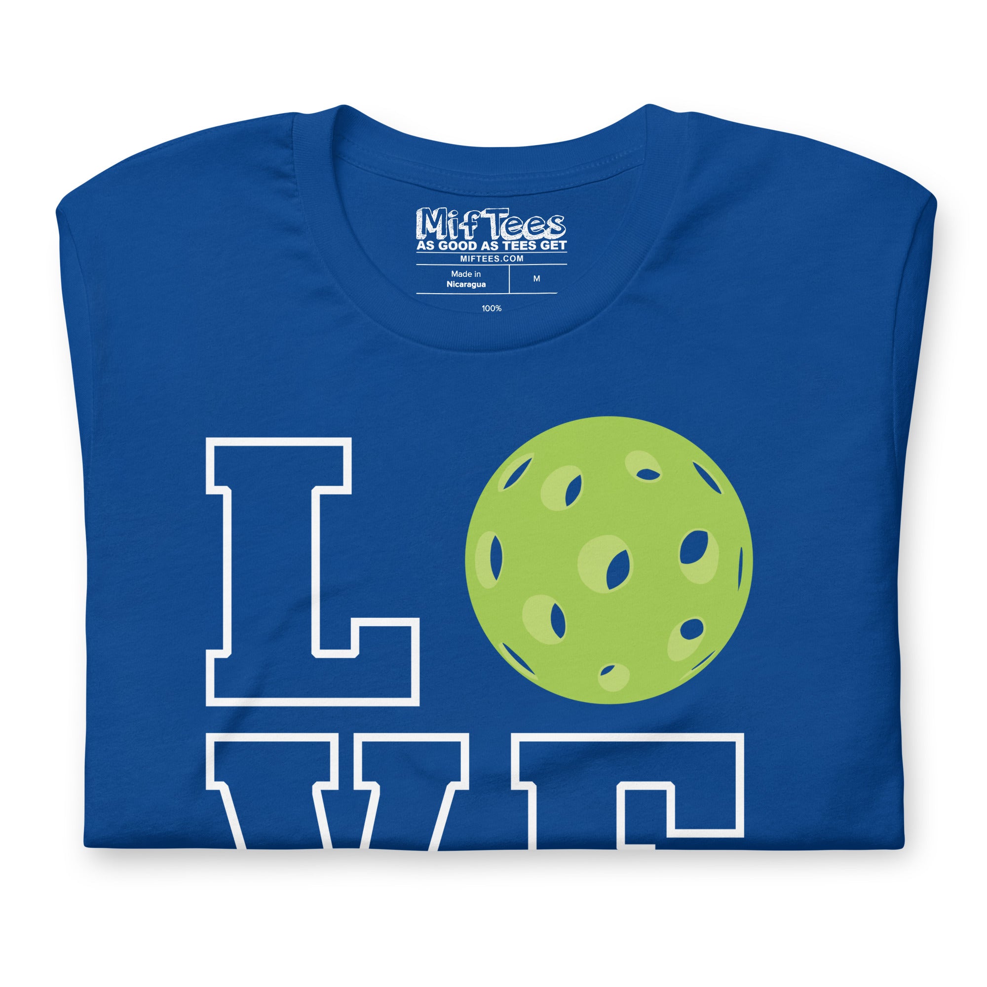 Hollow Pickleball LOVE t-shirt