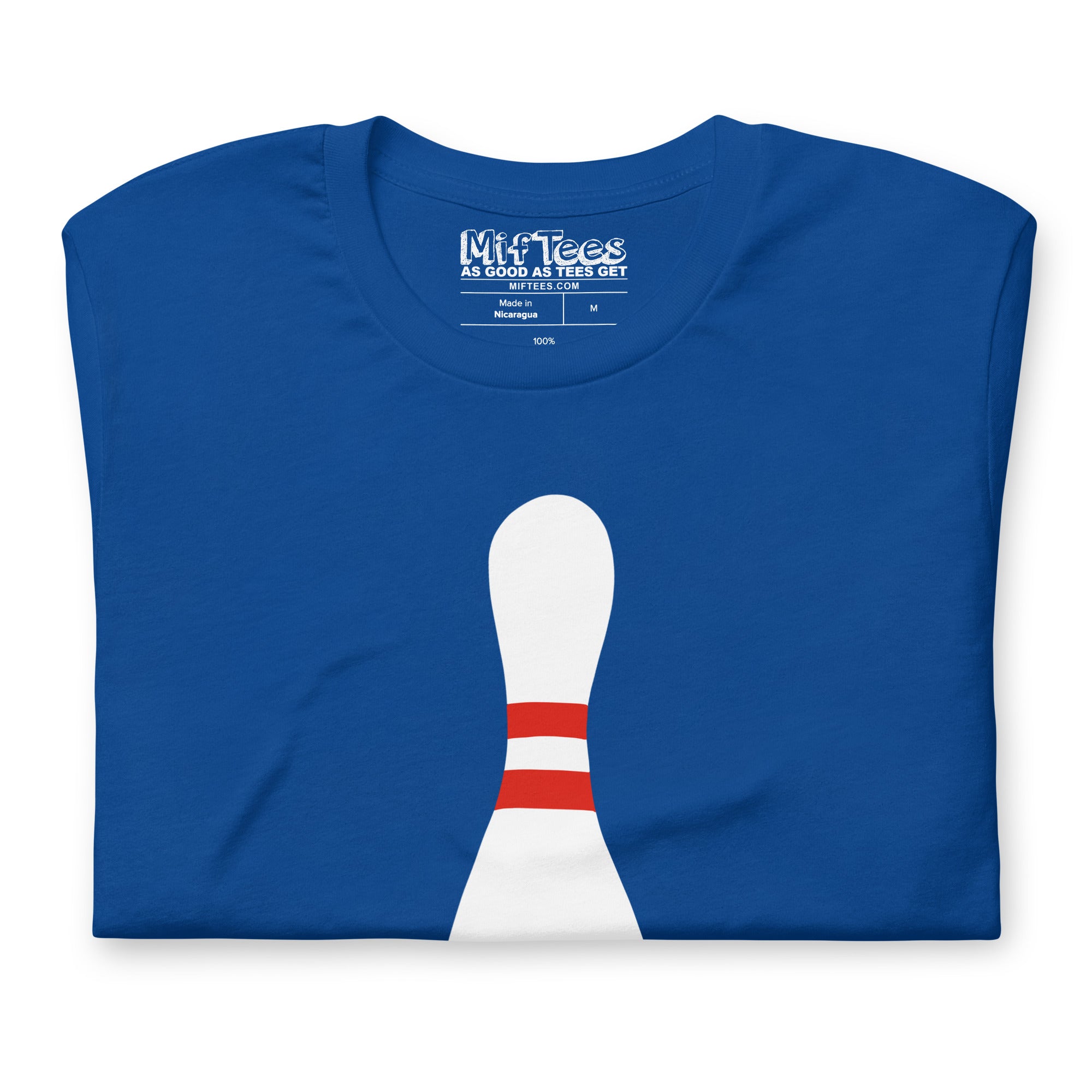 Cartoon Bowling Pin t-shirt