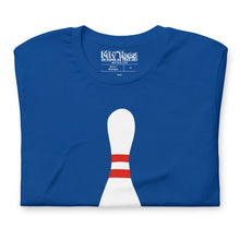 Load image into Gallery viewer, Cartoon Bowling Pin t-shirt
