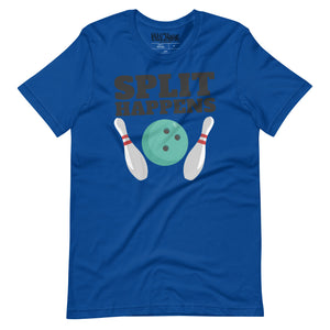 Bowling Split Happens t-shirt