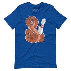 Snake with Bowling Pin t-shirt