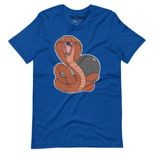 Load image into Gallery viewer, Snake with Bowling Ball t-shirt
