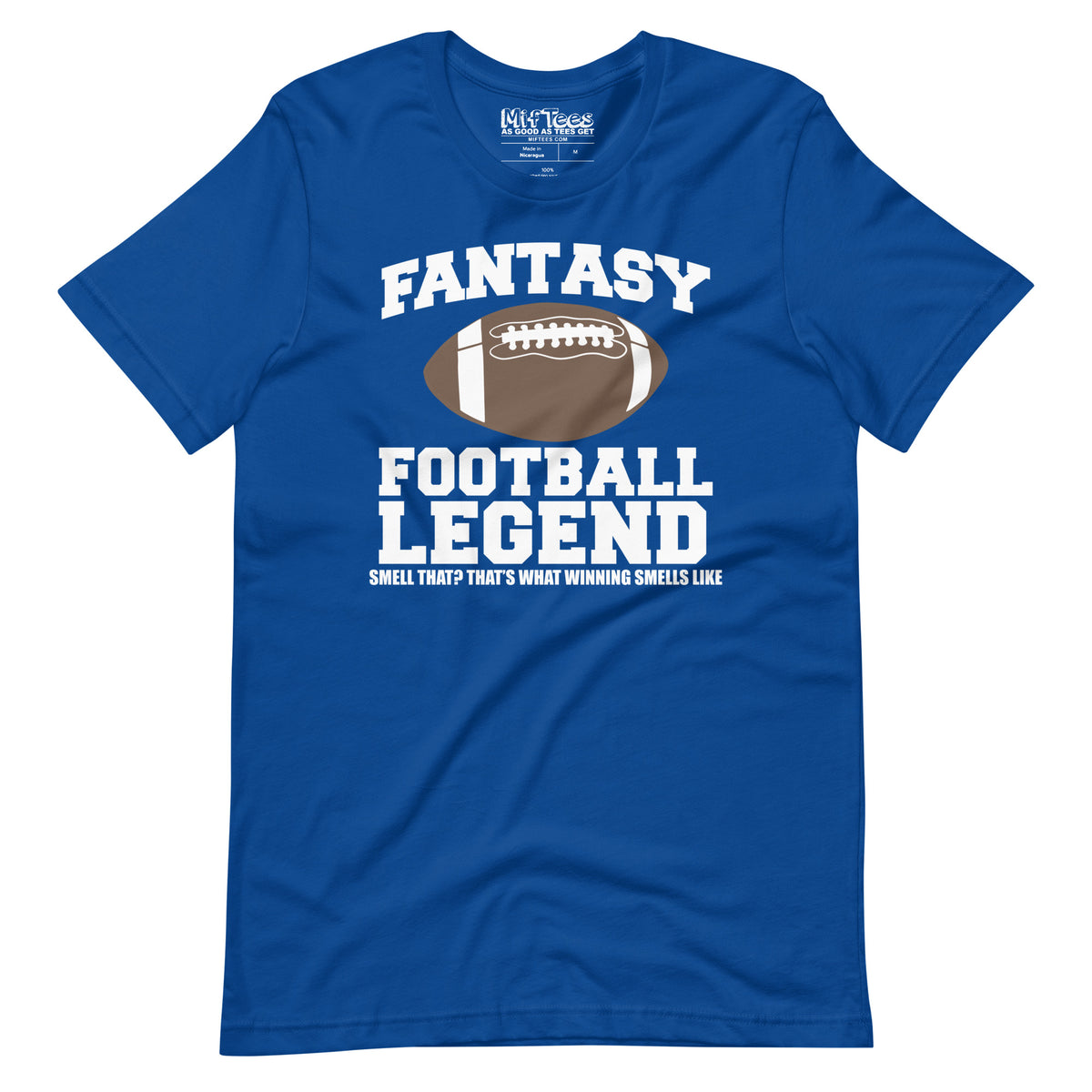 Fantasy Football Legend with Football T-Shirt