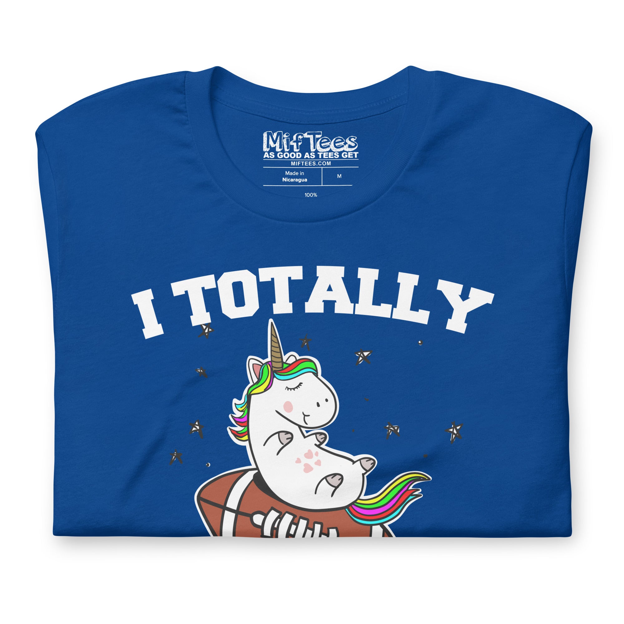 I Totally Suck at Fantasy Football Unicorn t-shirt