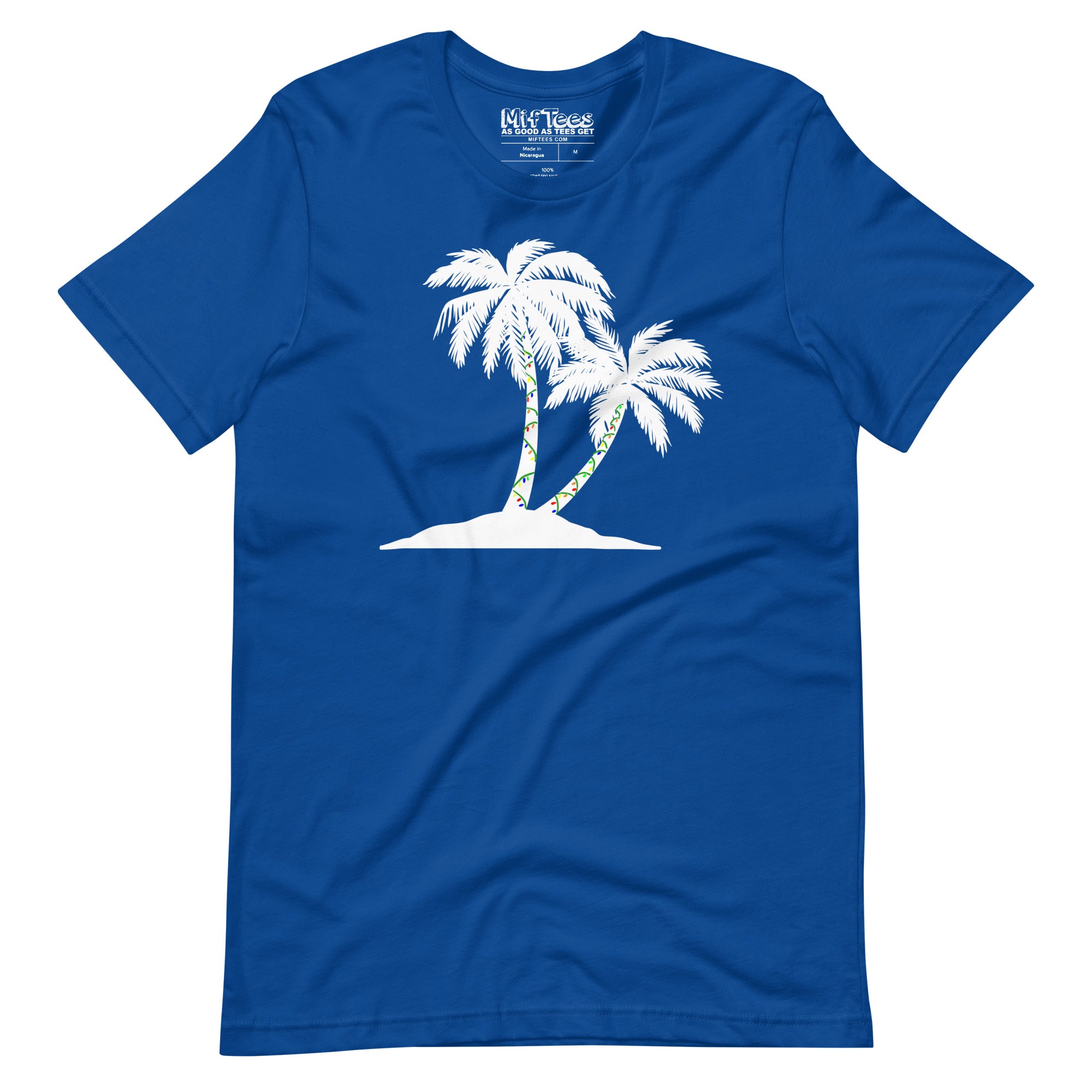 Tropical Christmas Coconut Tree t-shirt