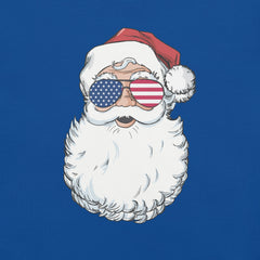 Patriotic USA Santa Claus t-shirt